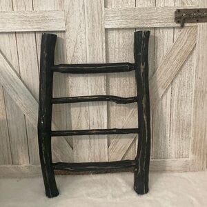 Distressed Farmhouse Wooden Ladder